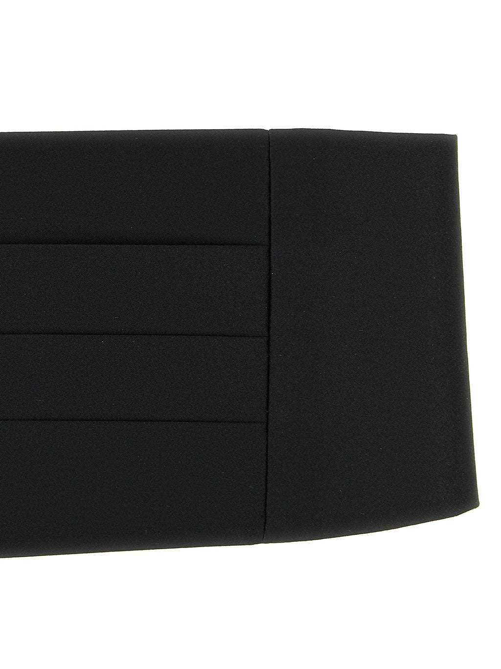 Black Polyester Cummerbund