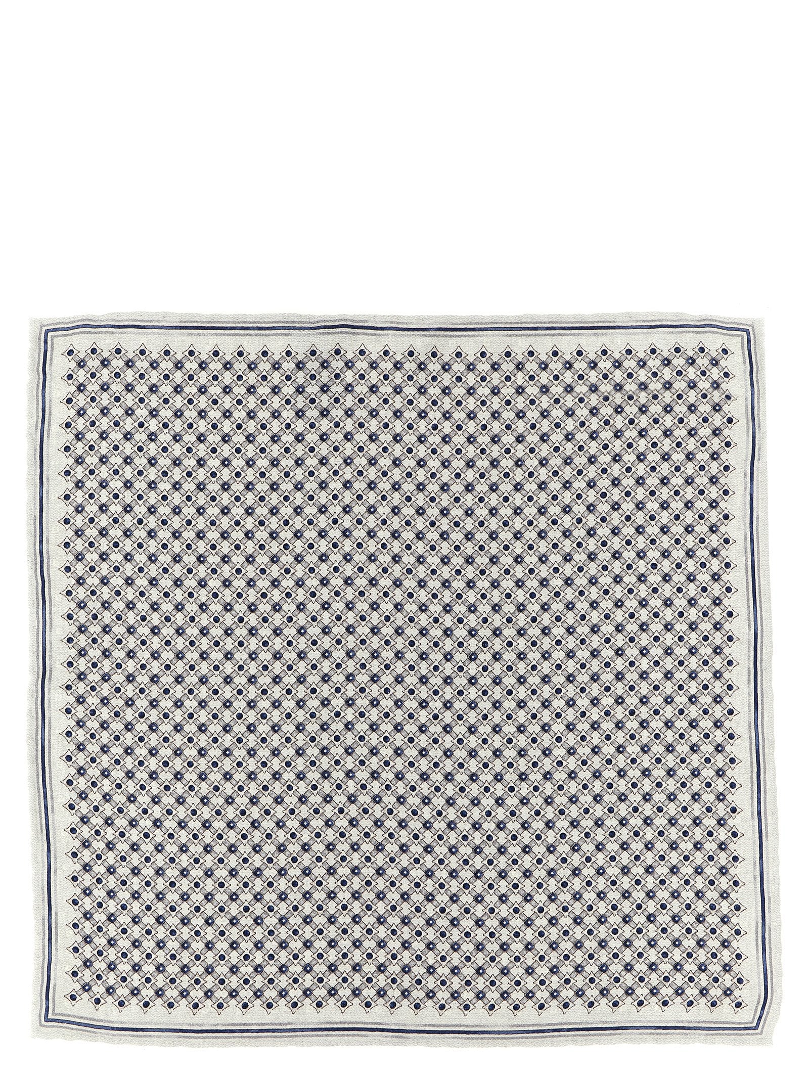 Multicolor Silk Foulard