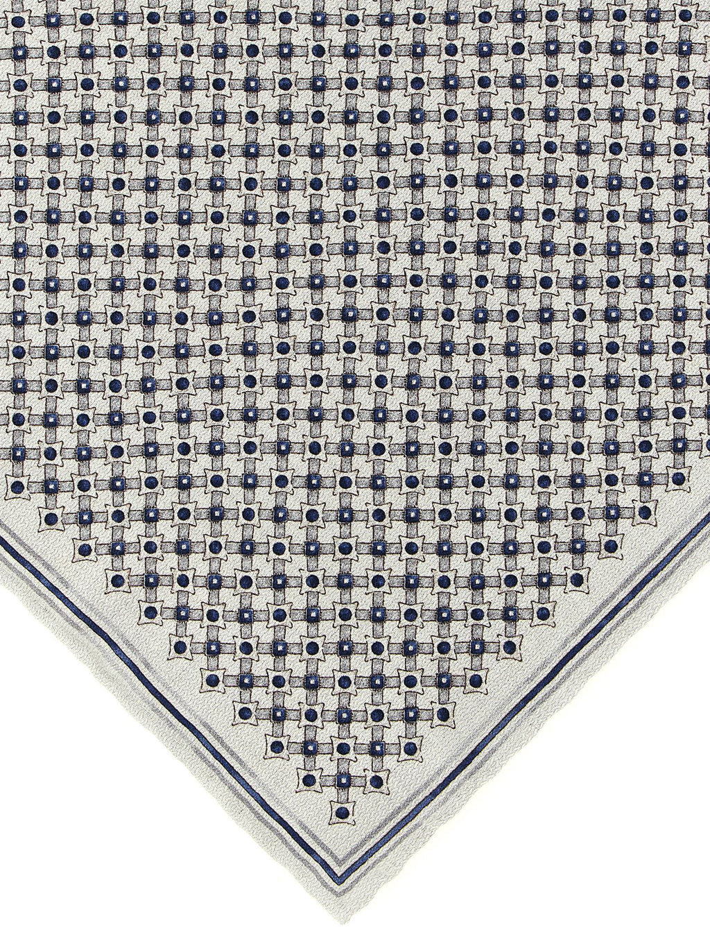 Multicolor Silk Foulard