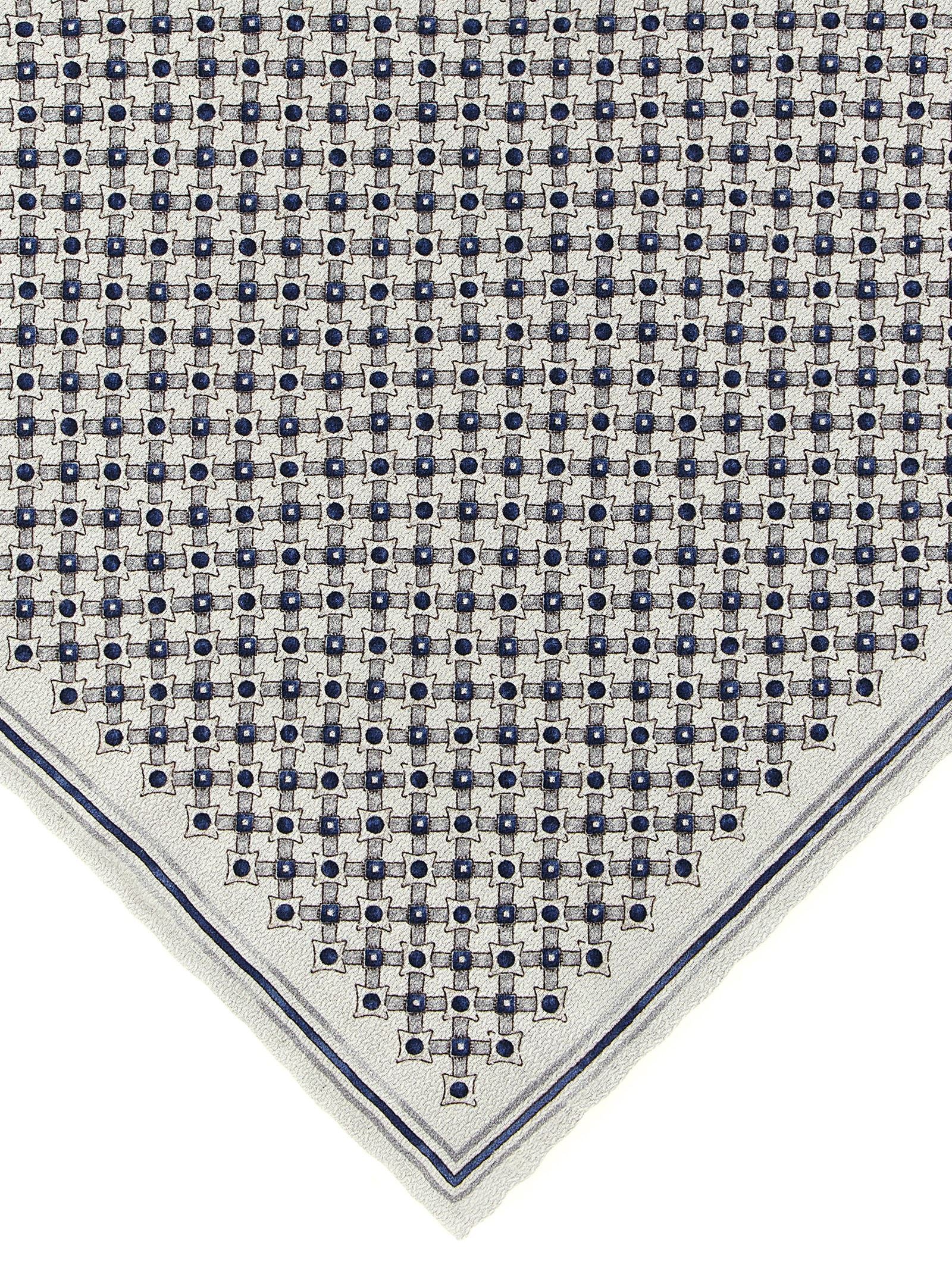 Multicolor Silk Foulard