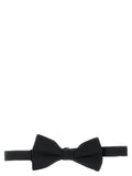 Black Silk Bowtie