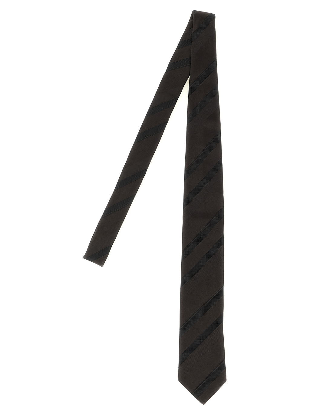 Brown Silk Tie