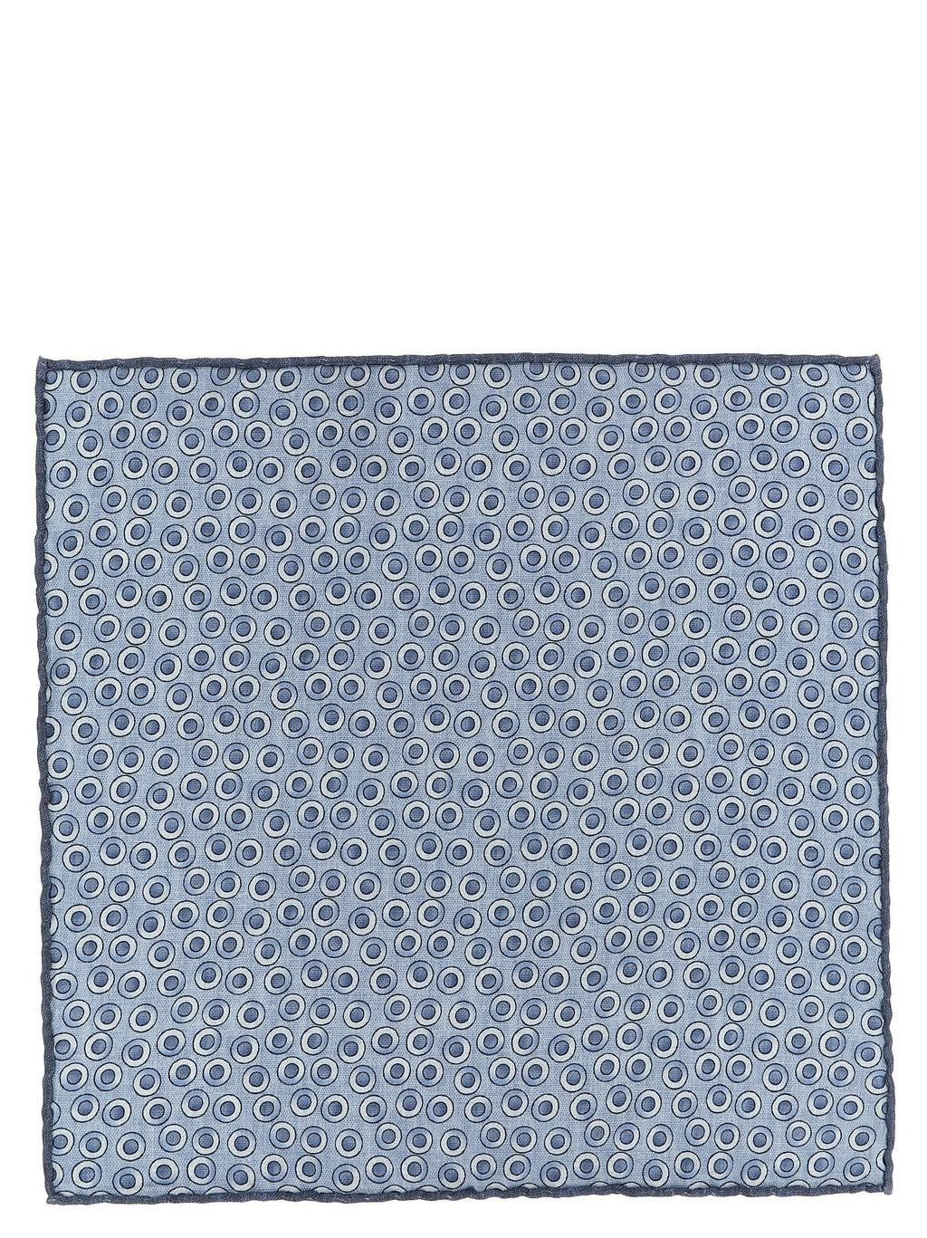 Blue Silk Pocket Square