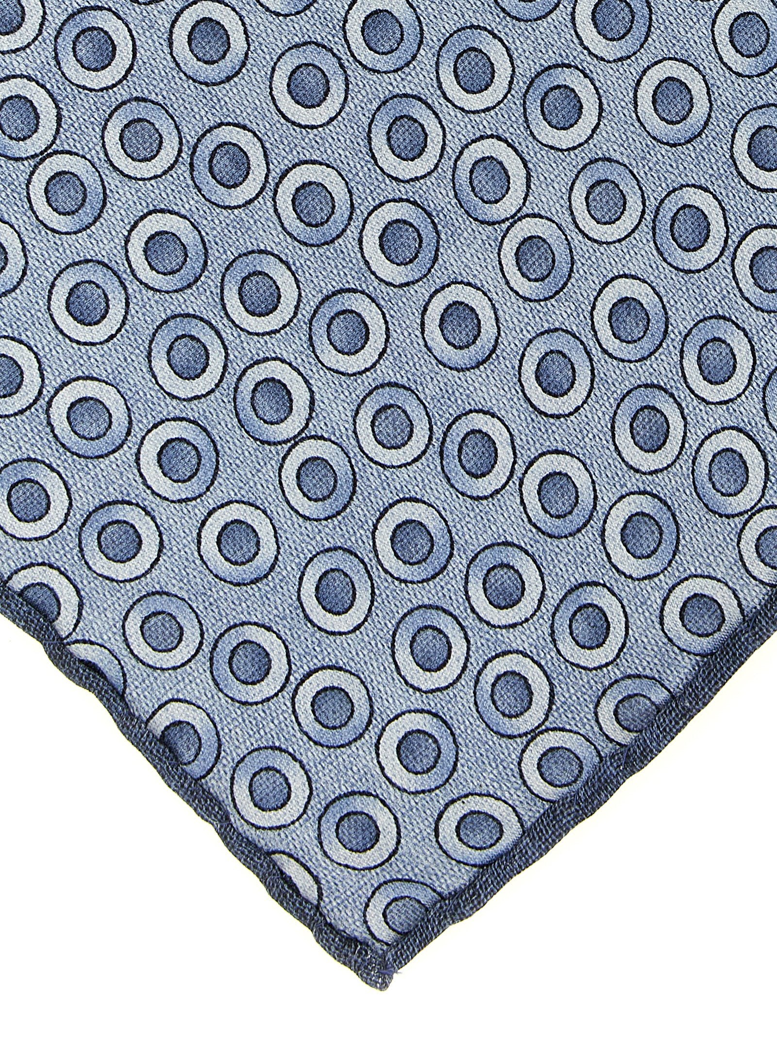Blue Silk Pocket Square