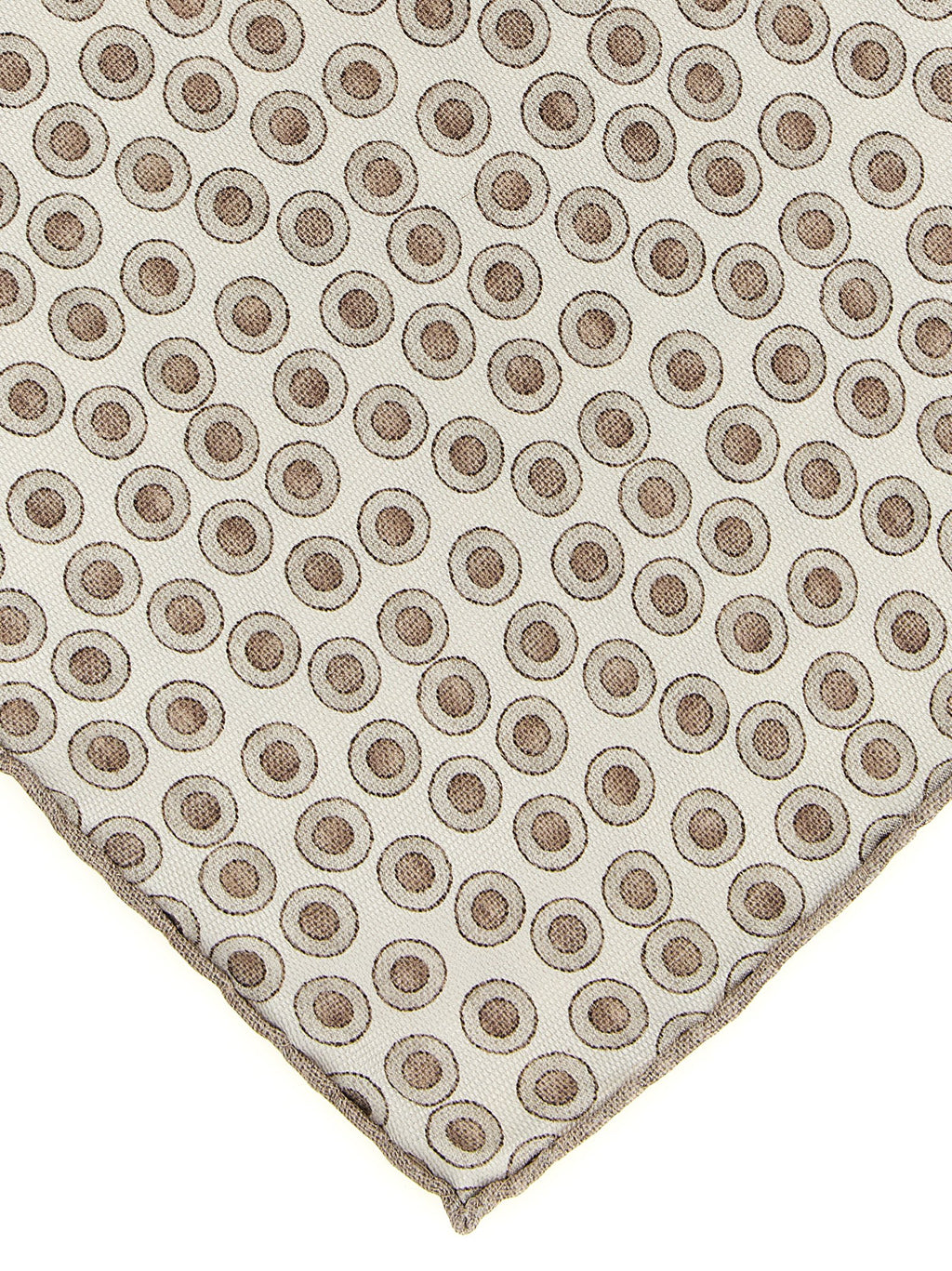 Beige Silk Foulard