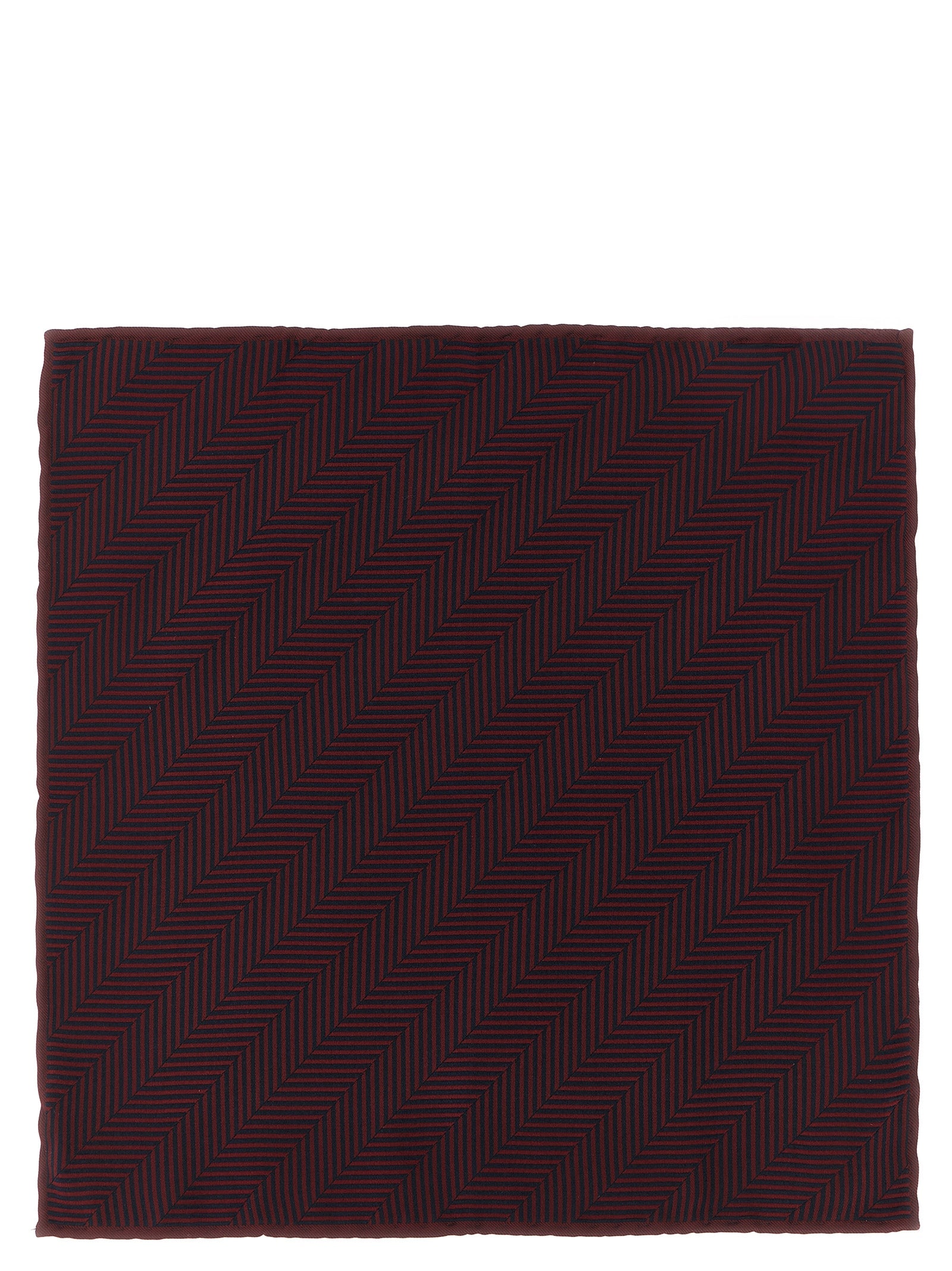 Bordeaux Silk Pocket Square