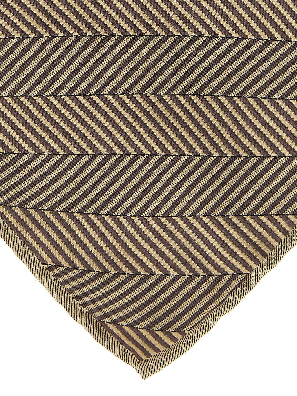 Beige Silk Pocket Square