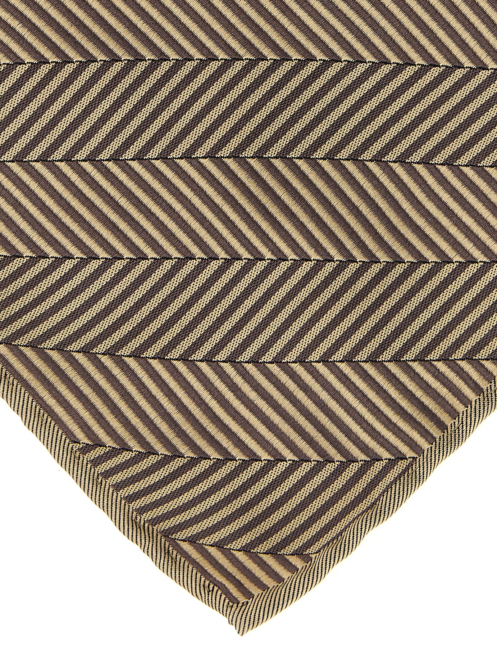 Beige Silk Pocket Square