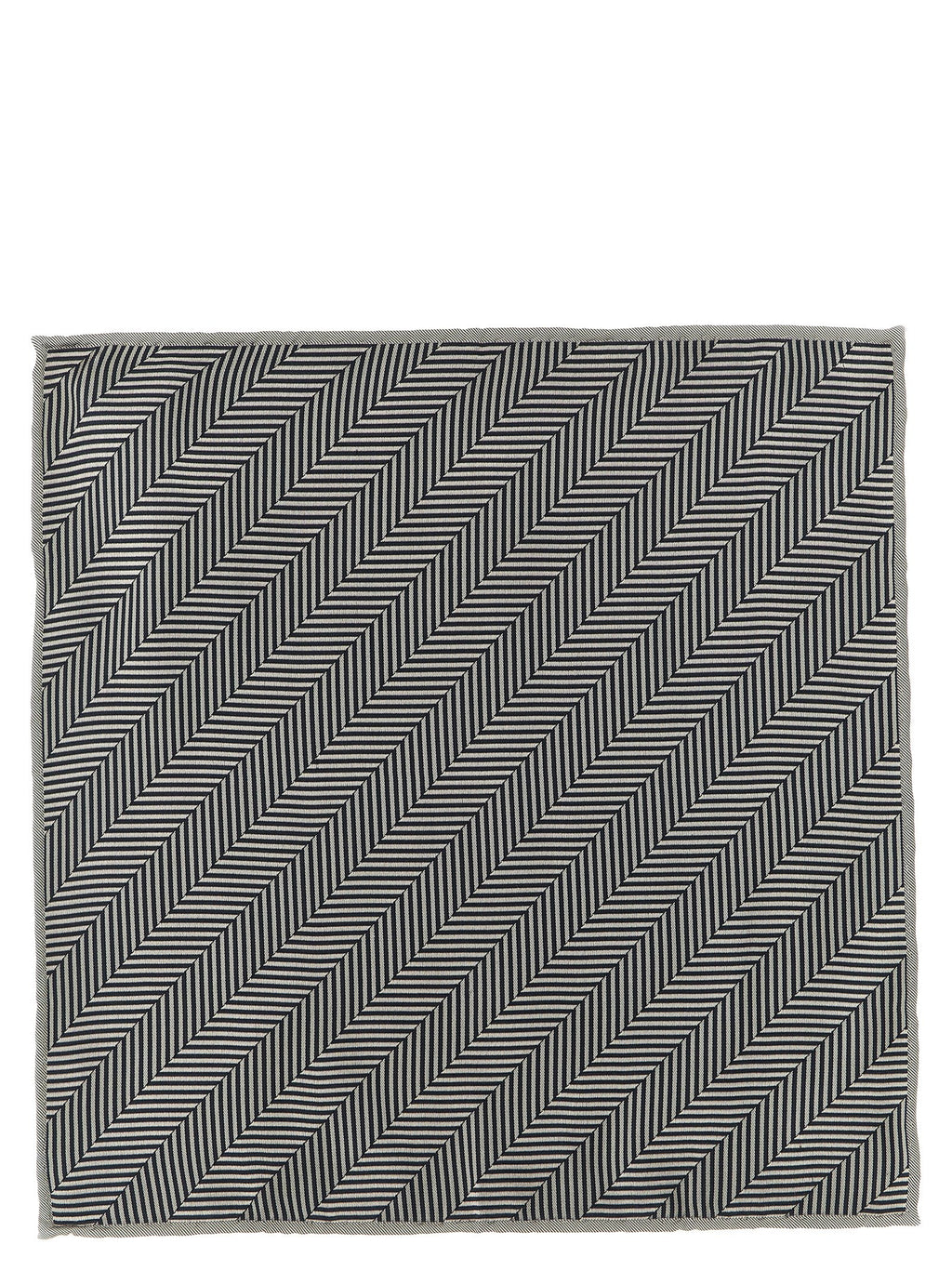Gray Silk Pocket Square