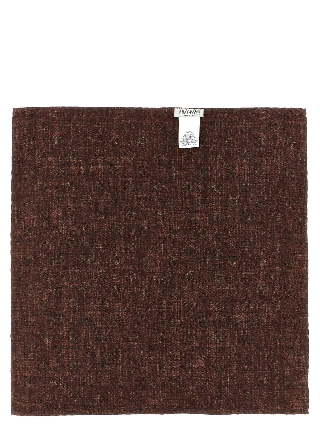 Multicolor Silk Pocket Square