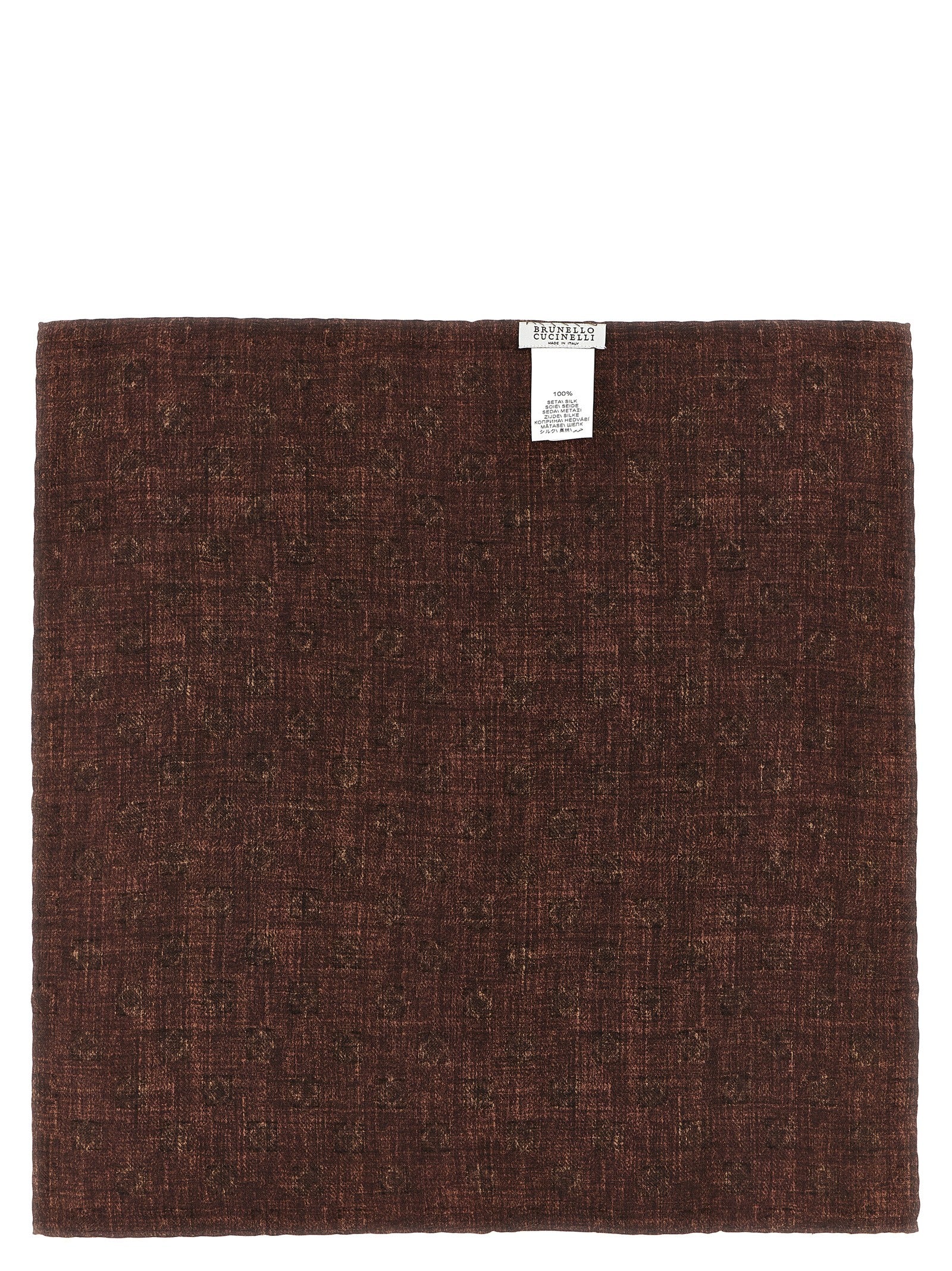 Multicolor Silk Pocket Square