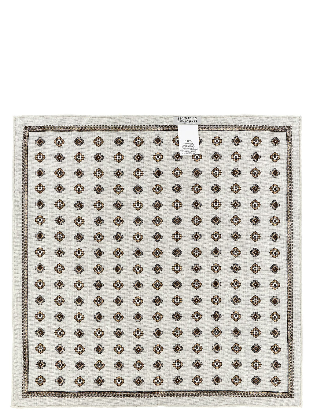 Multicolor Silk Pocket Square