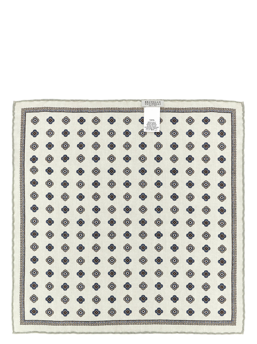 Multicolor Silk Pocket Square