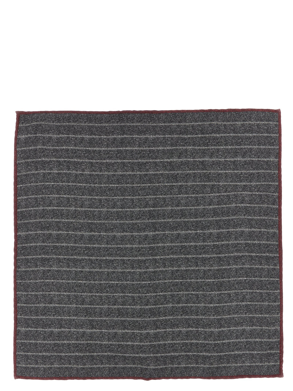 Gray Silk Pocket Square