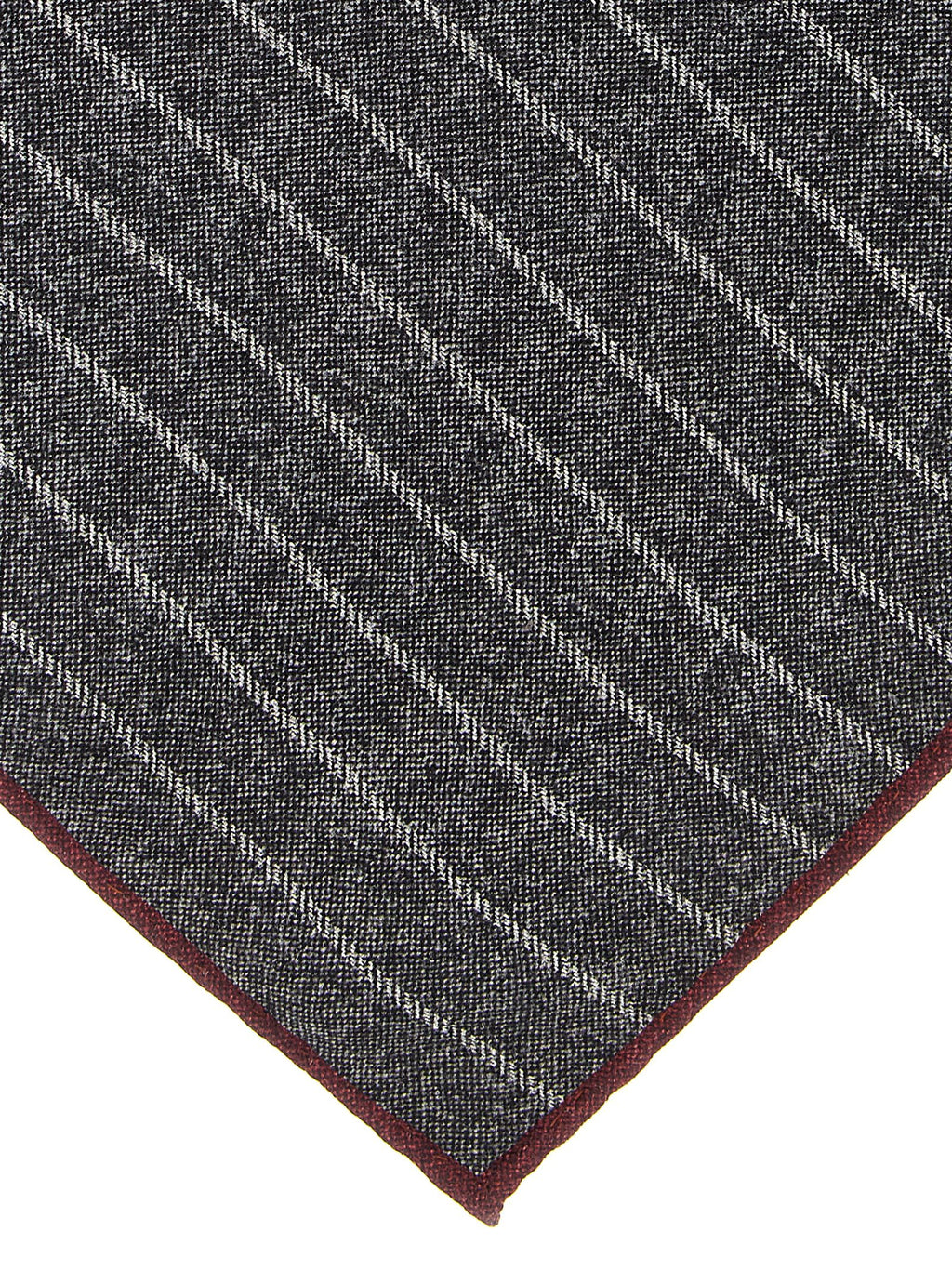Gray Silk Pocket Square