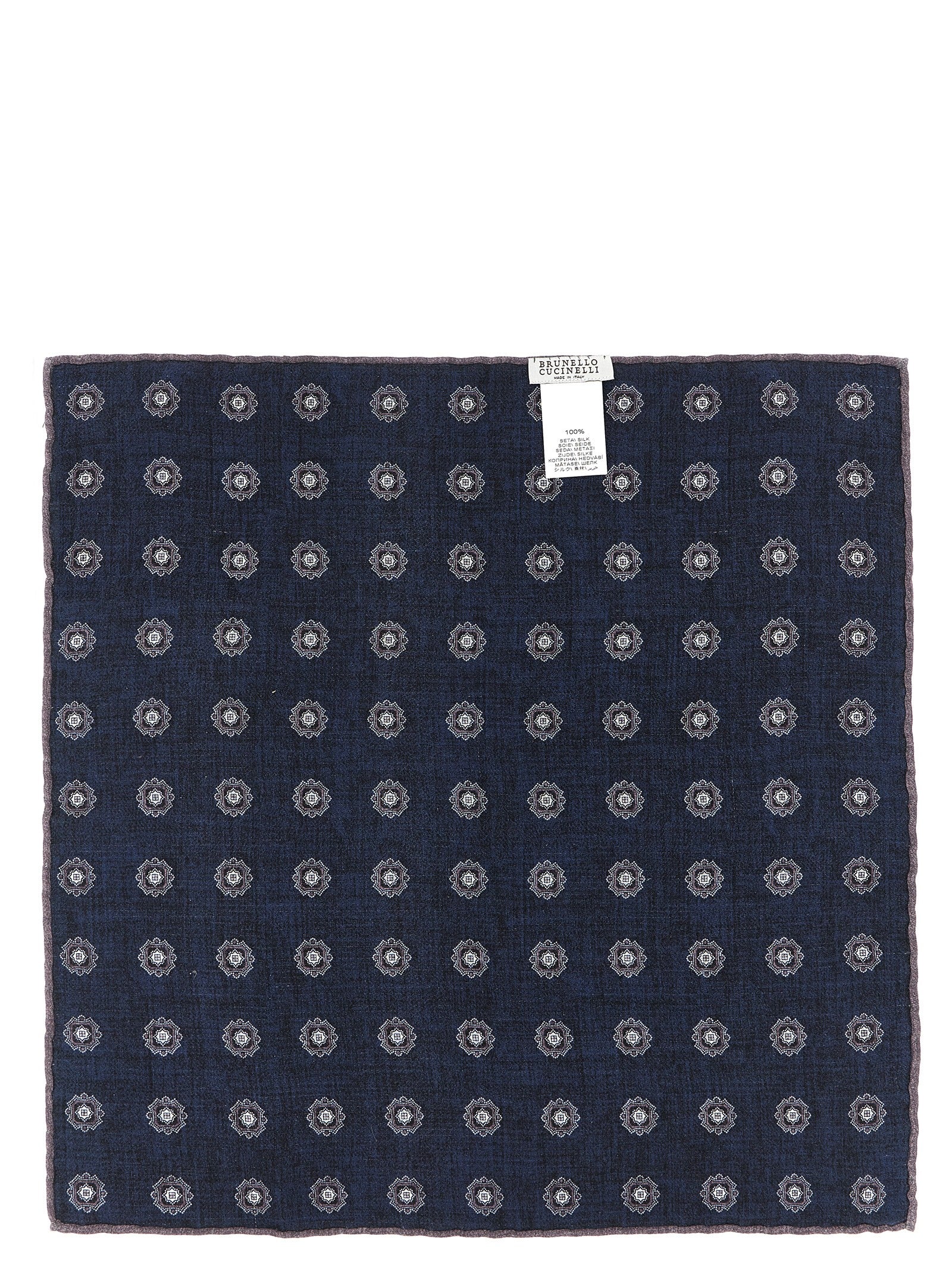 Multicolor Silk Pocket Square