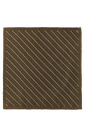 Brown Silk Foulard