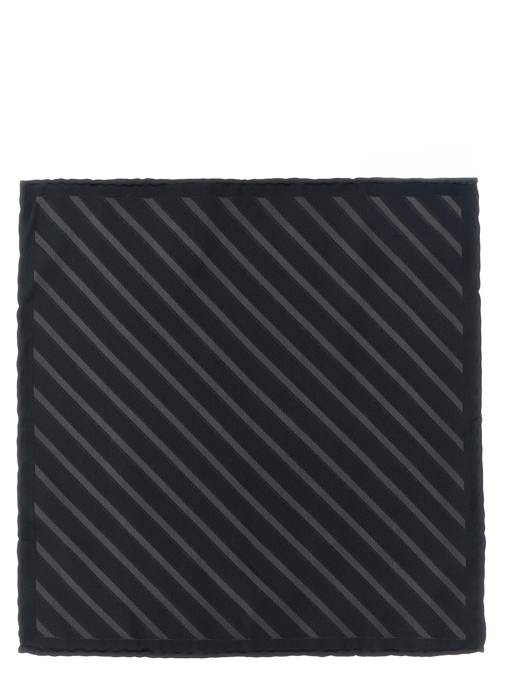 Gray Silk Pocket Square