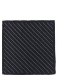 Gray Silk Pocket Square