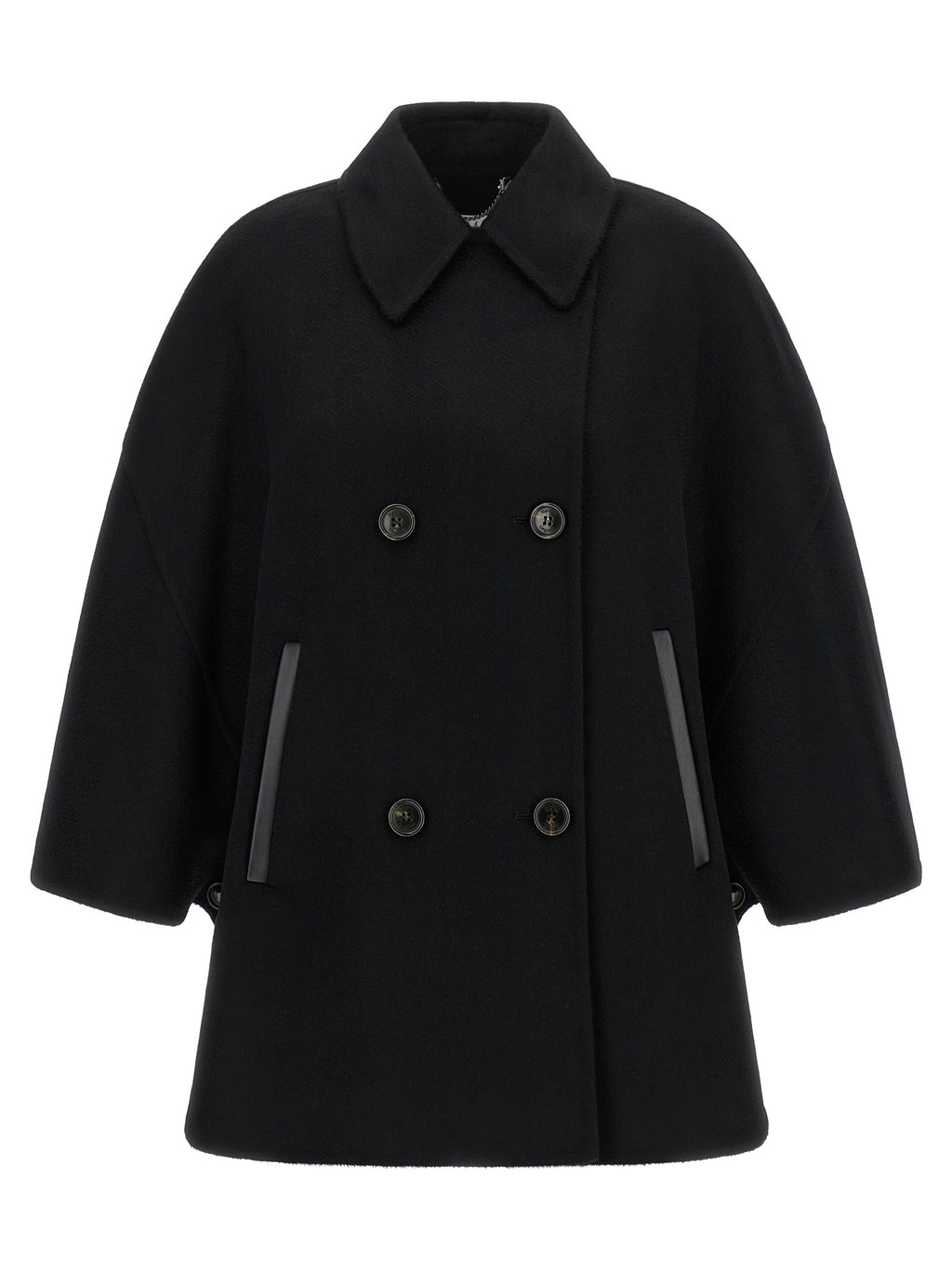 Black Cashmere Coat