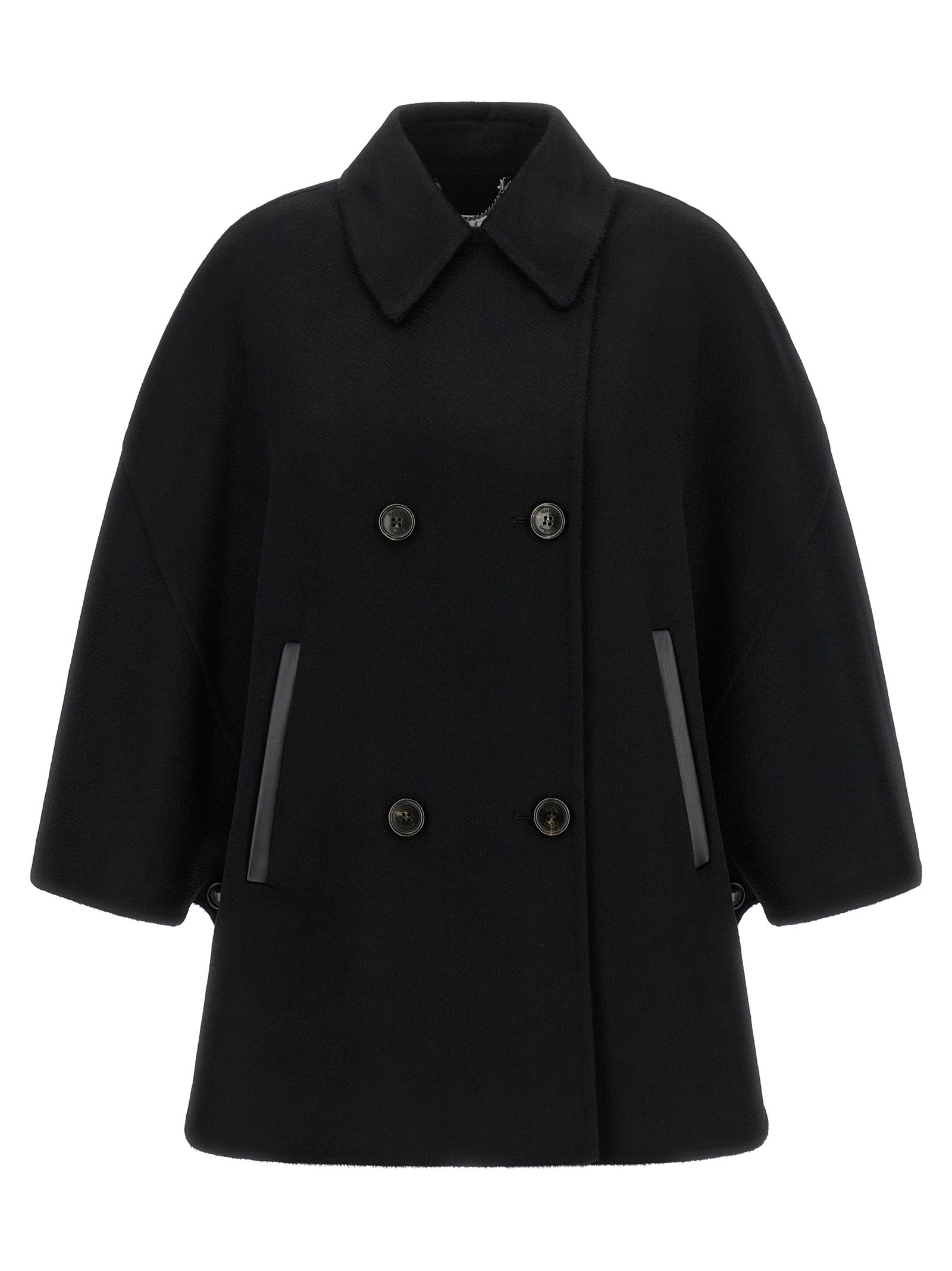 Black Cashmere Coat