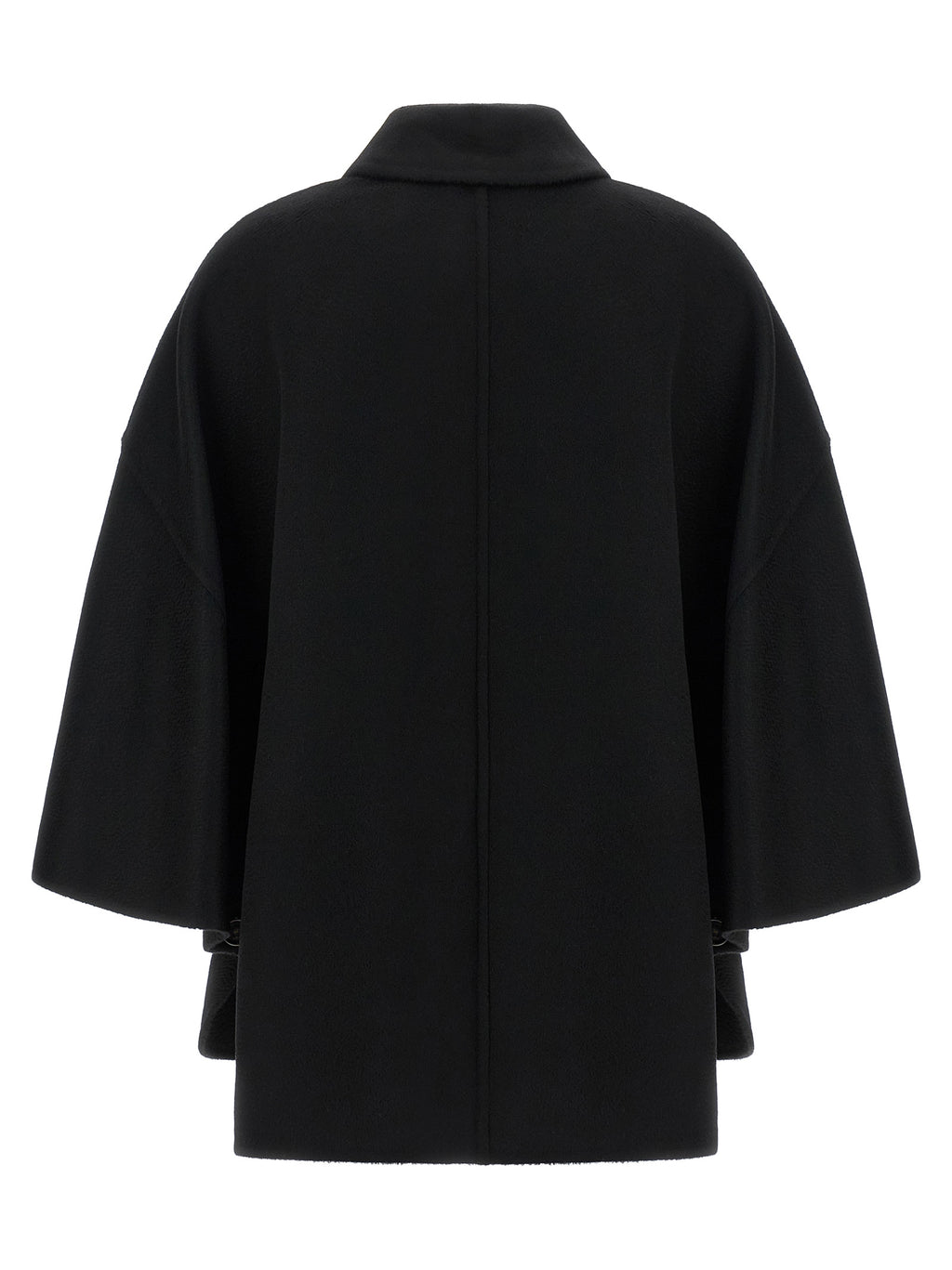 Black Cashmere Coat