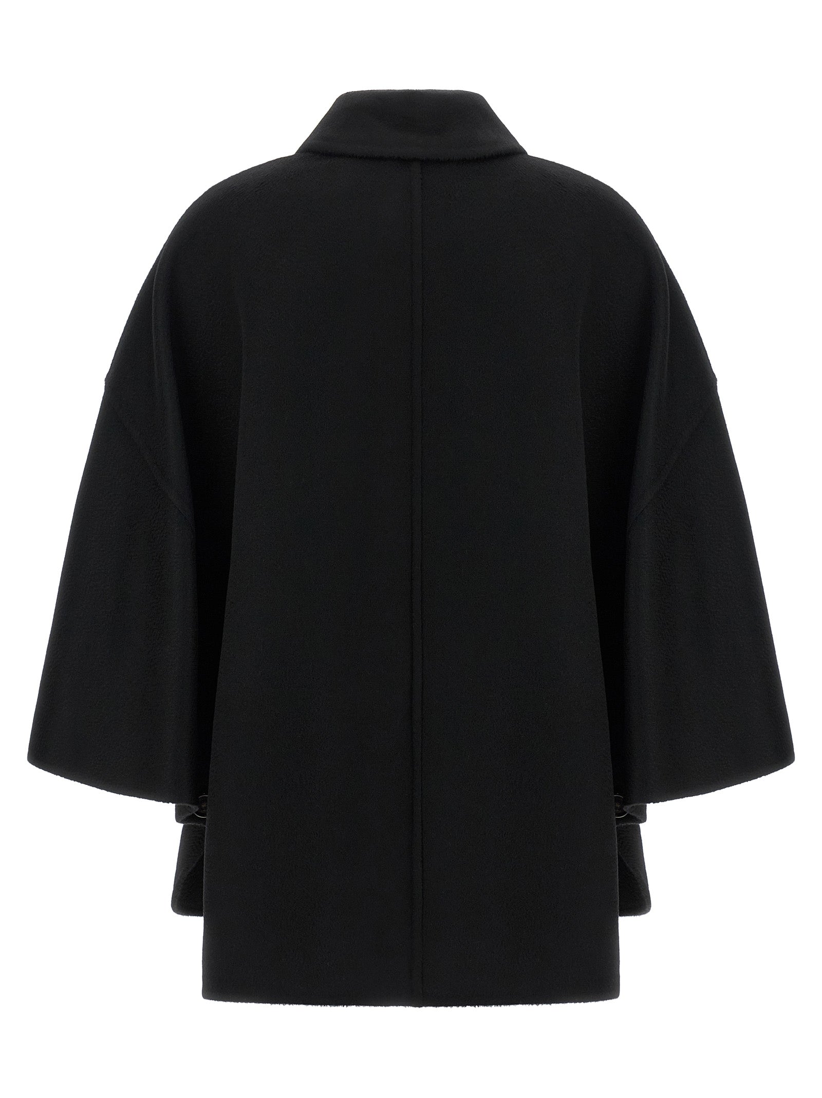 Black Cashmere Coat