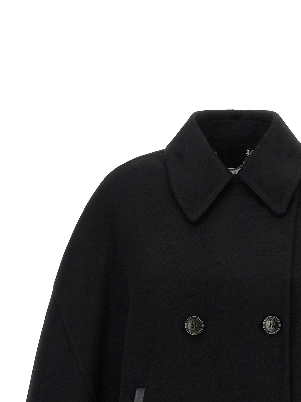 Black Cashmere Coat