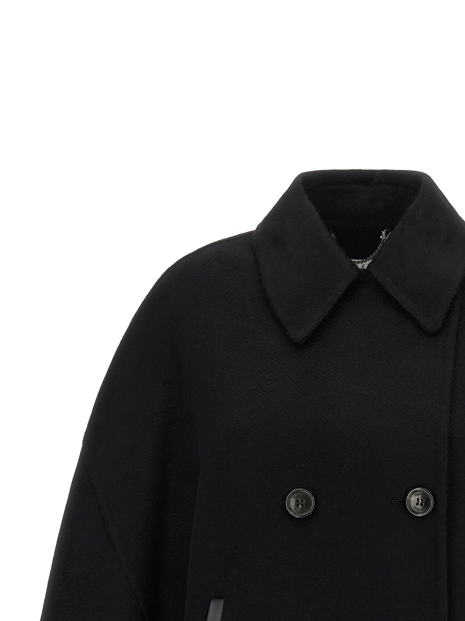 Black Cashmere Coat