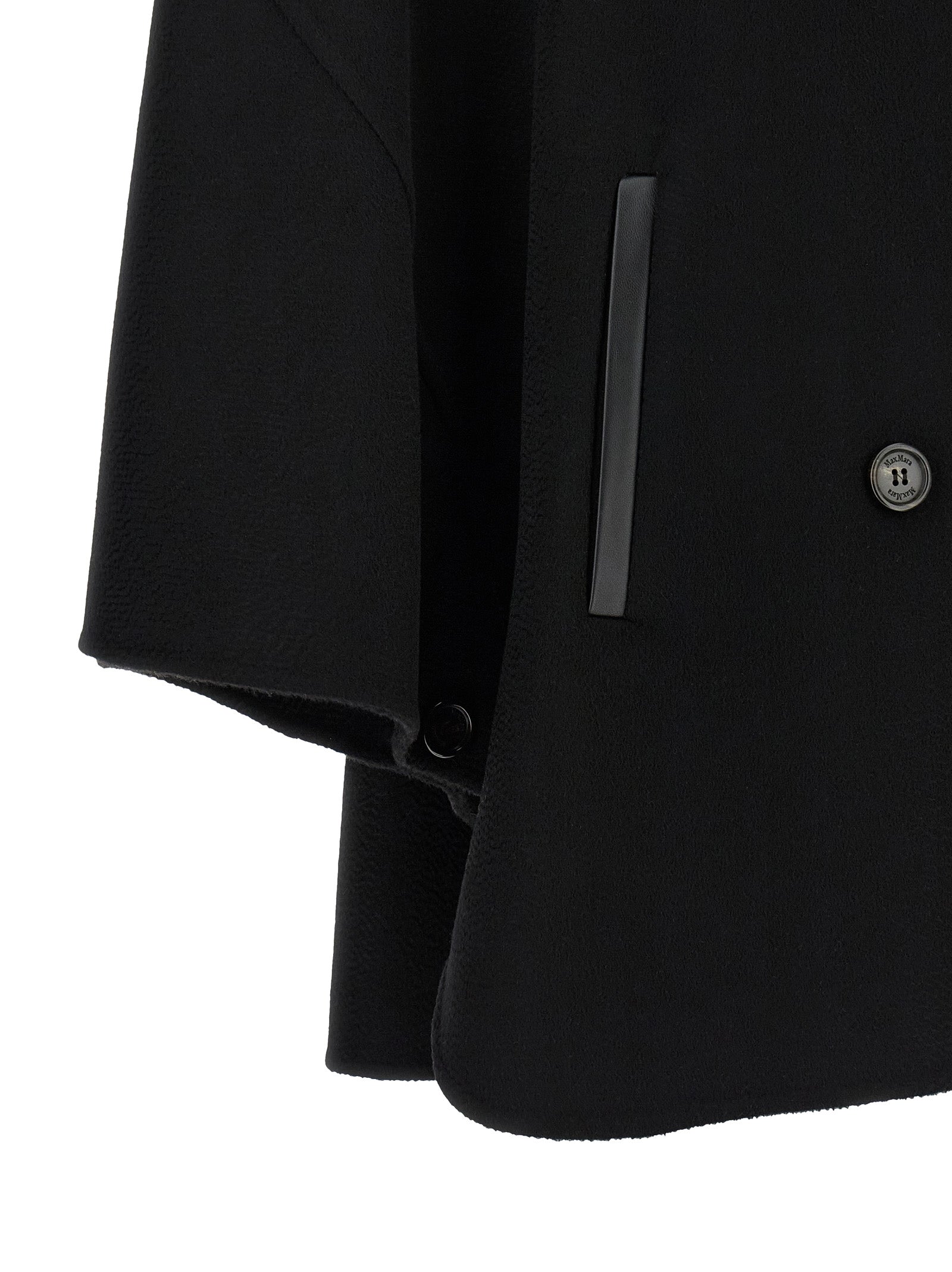 Black Cashmere Coat