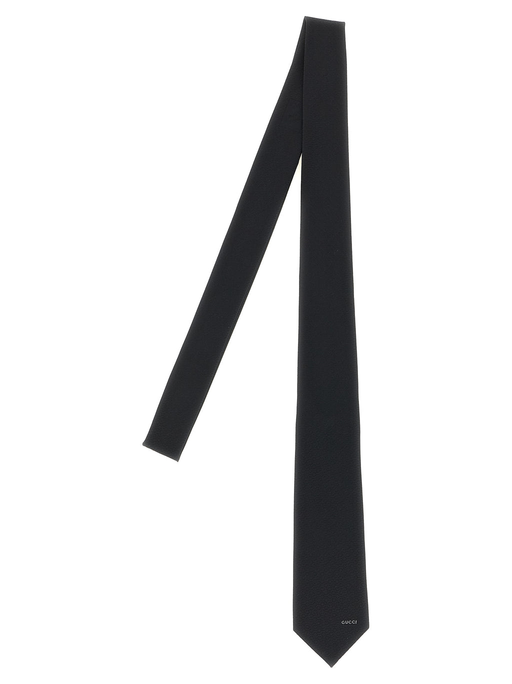Black Silk Tie
