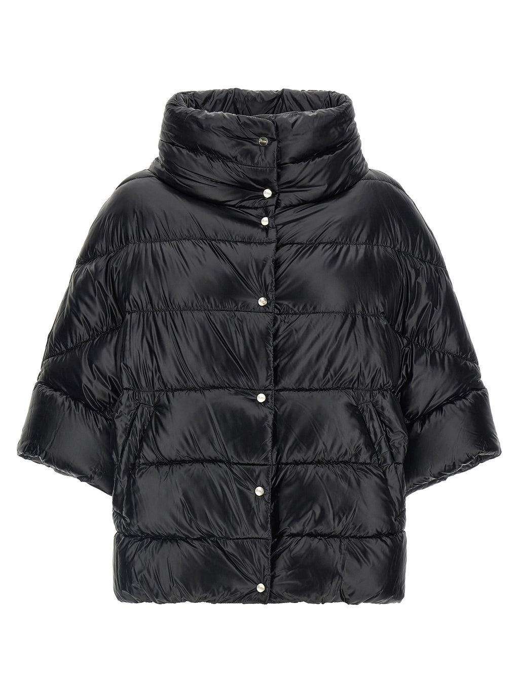 Black Polyamide Coat