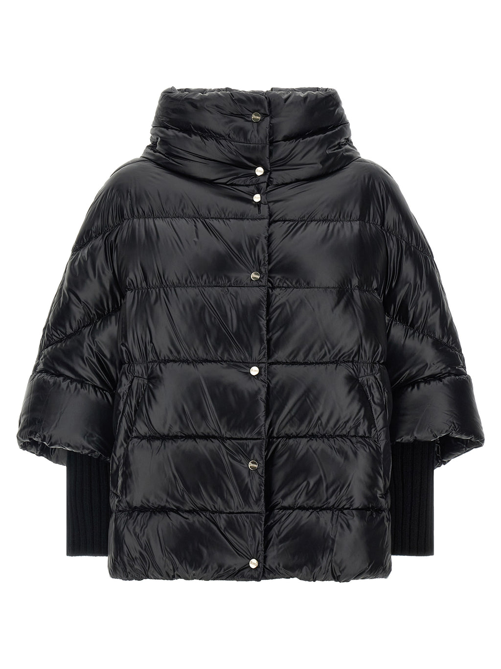 Black Polyamide Coat