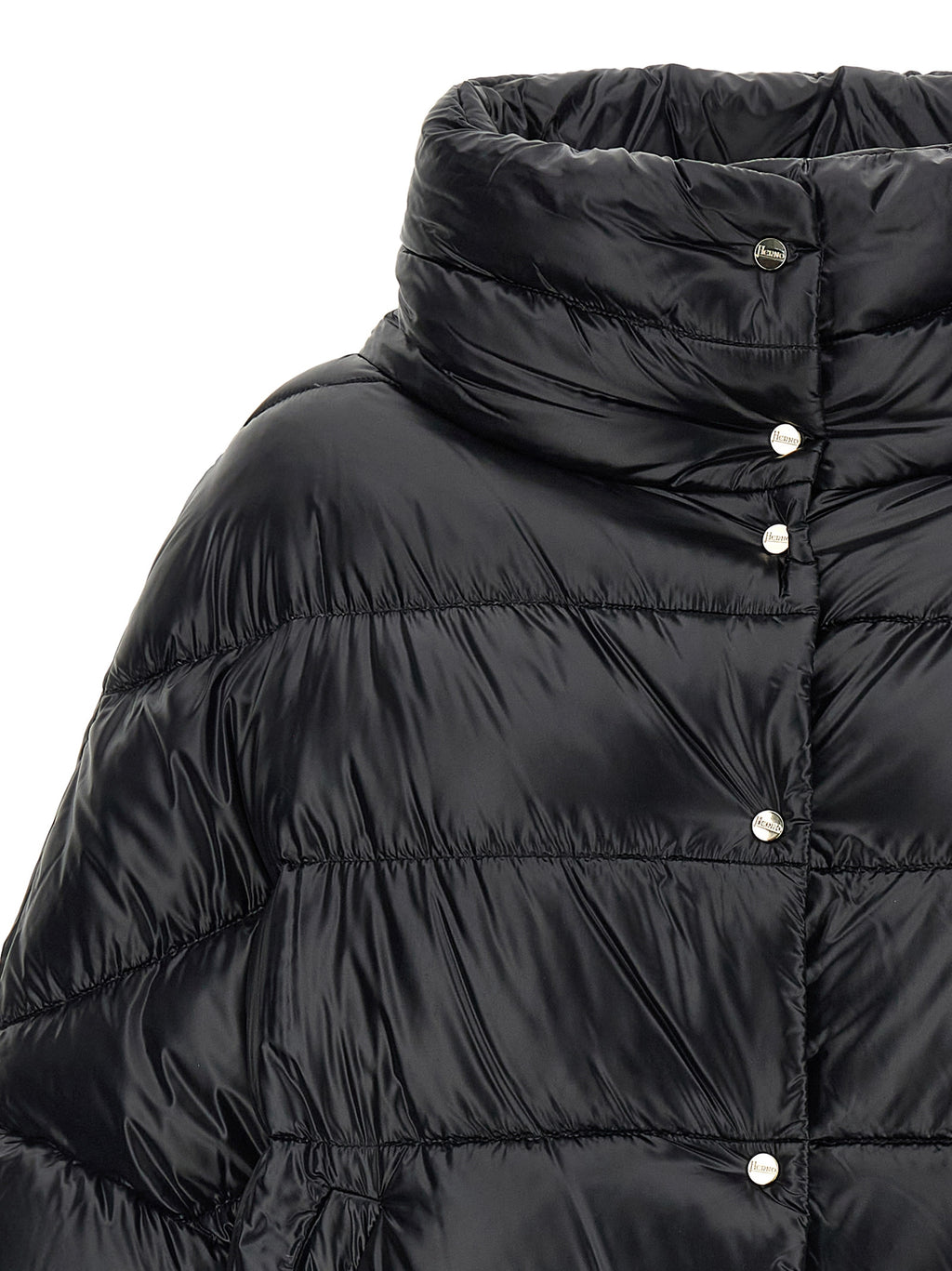 Black Polyamide Coat
