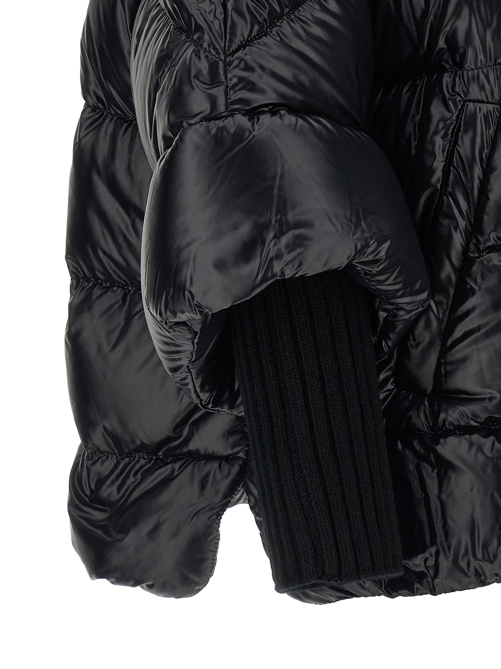 Black Polyamide Coat
