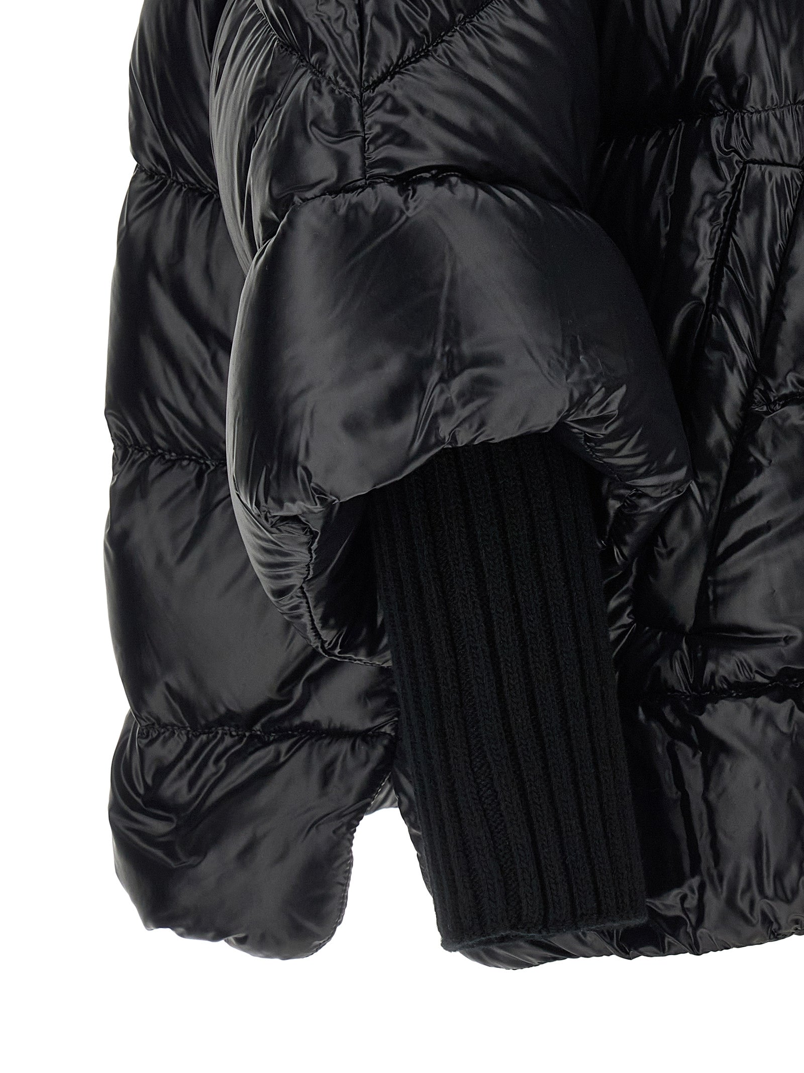 Black Polyamide Coat