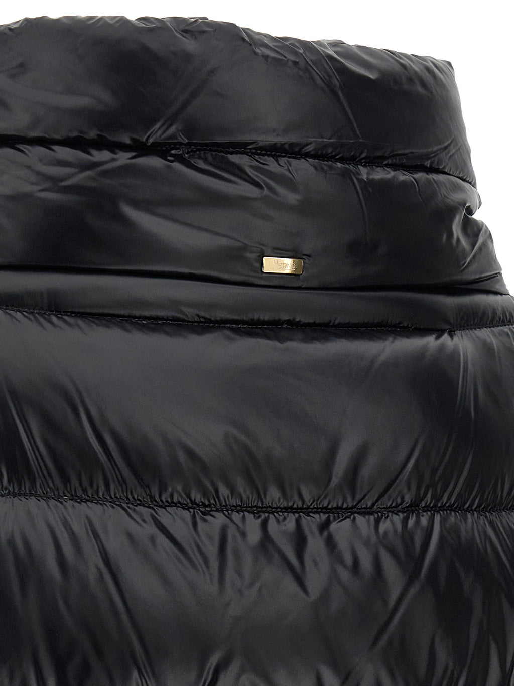 Black Polyamide Coat