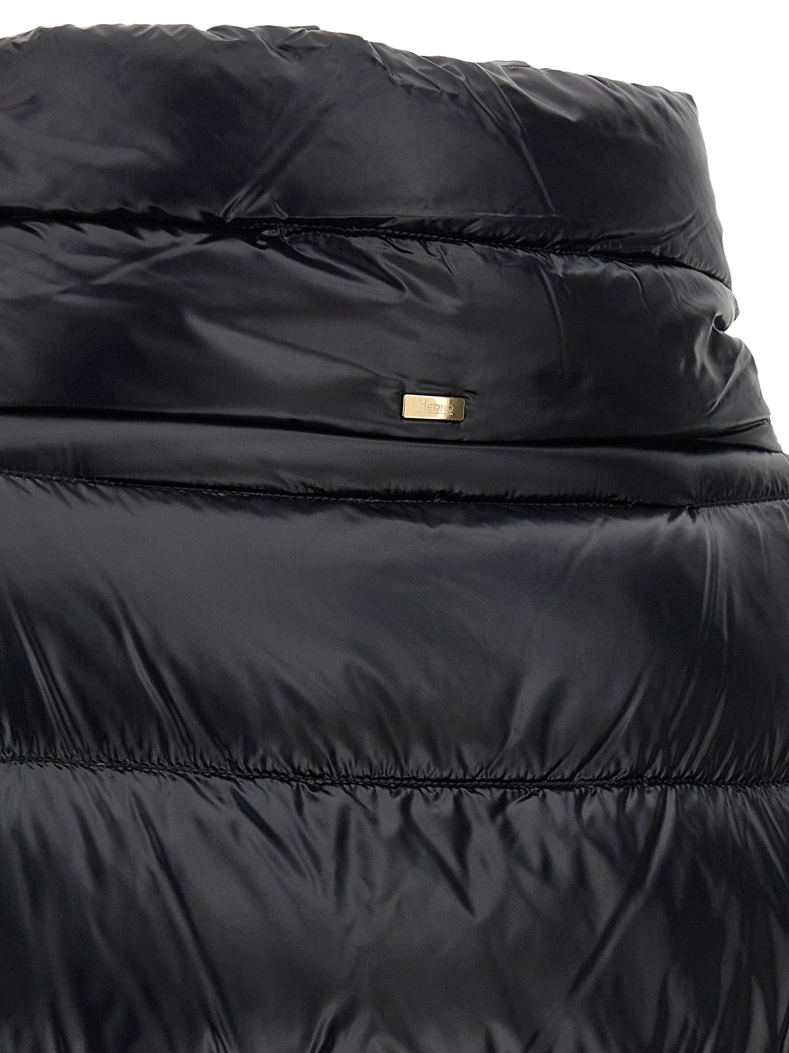 Black Polyamide Coat