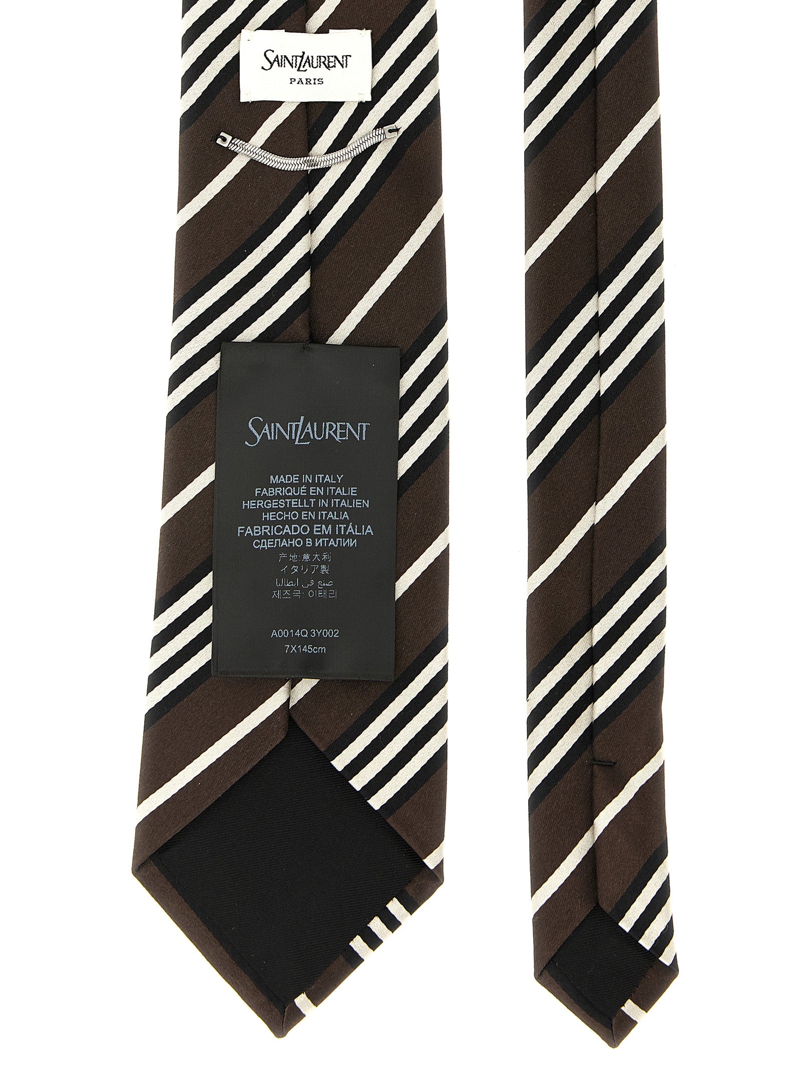 Brown Silk Tie