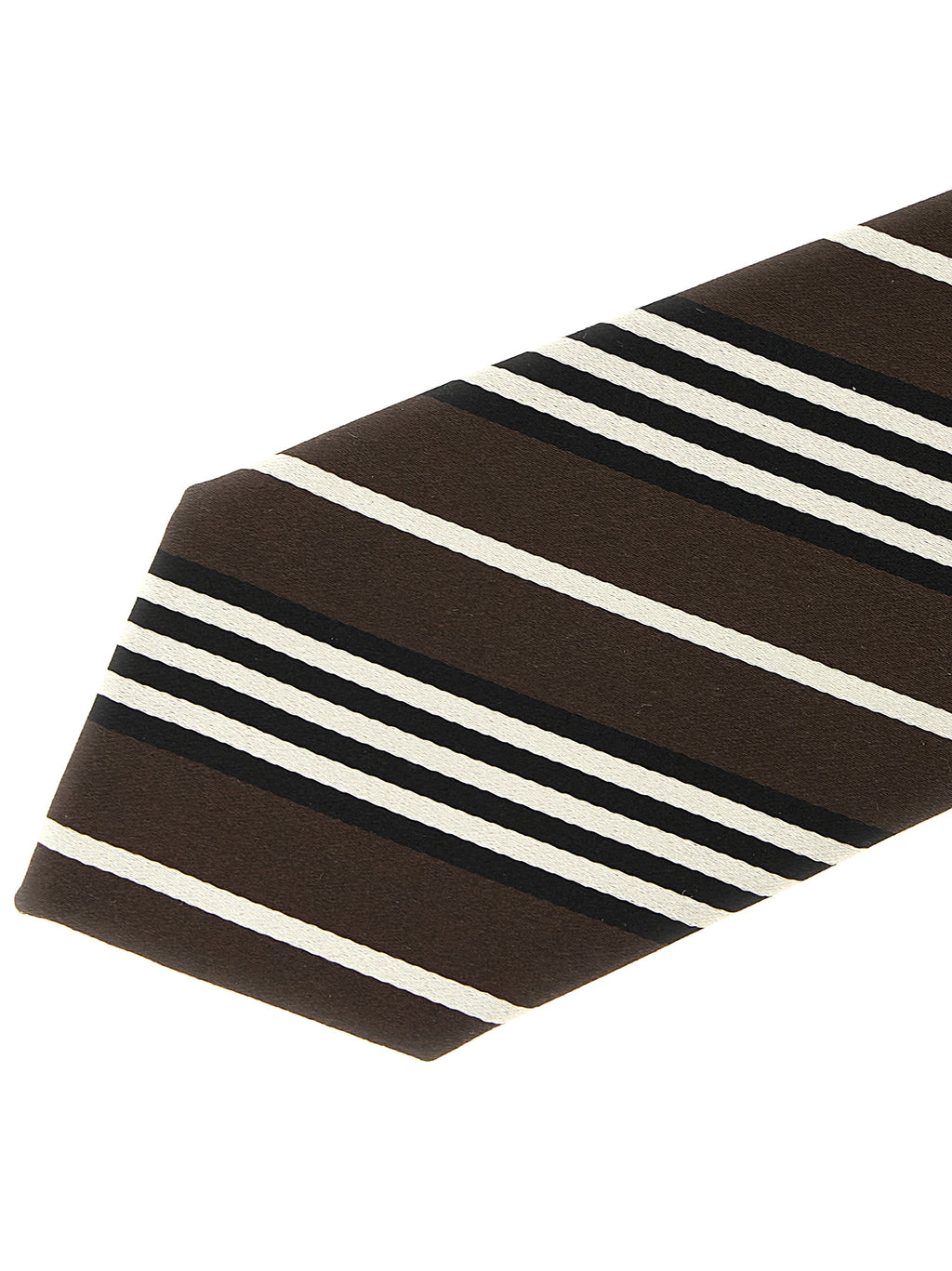 Brown Silk Tie
