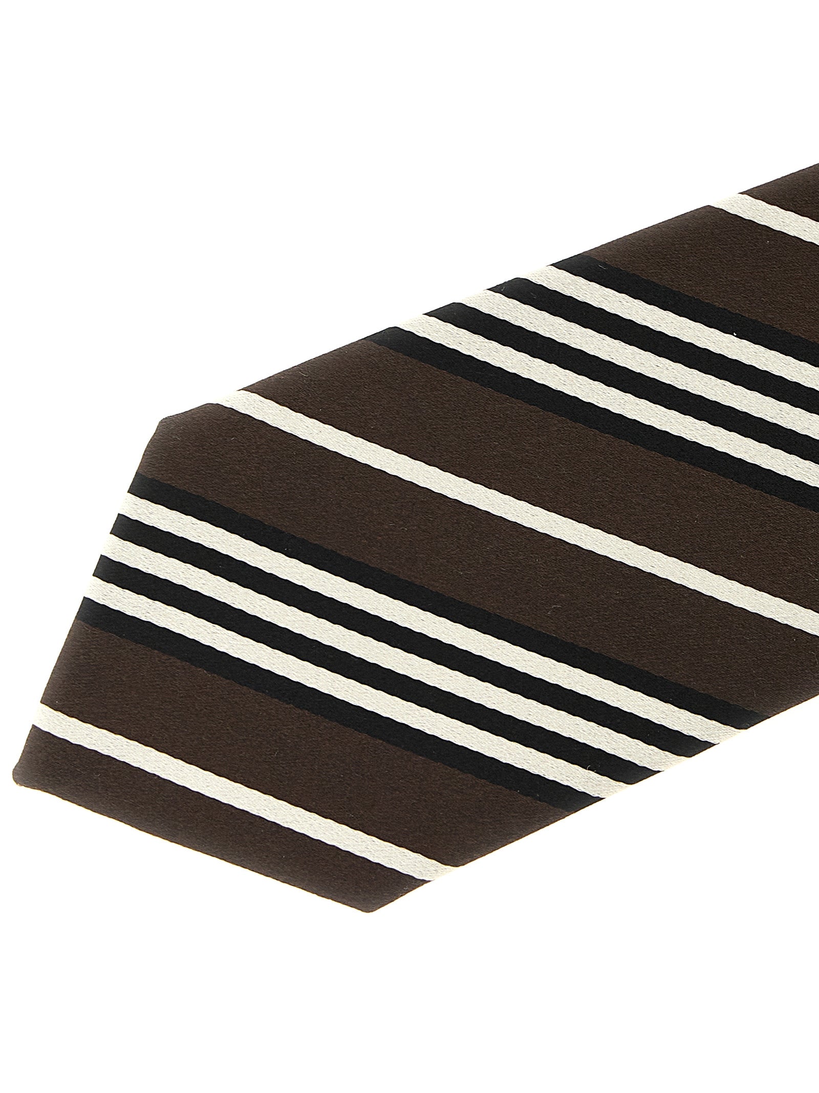 Brown Silk Tie