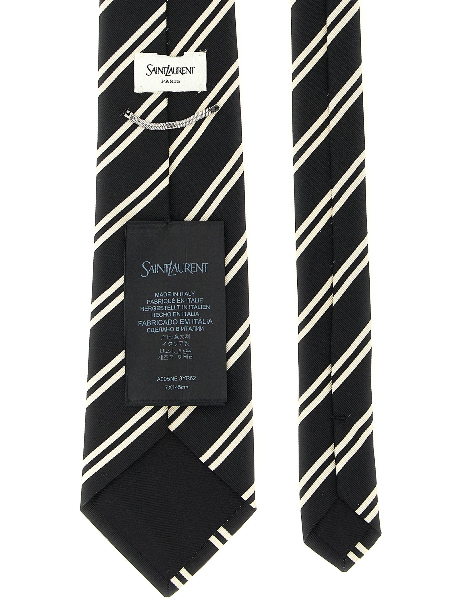 Black Silk Tie