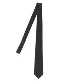 Gray Silk Tie