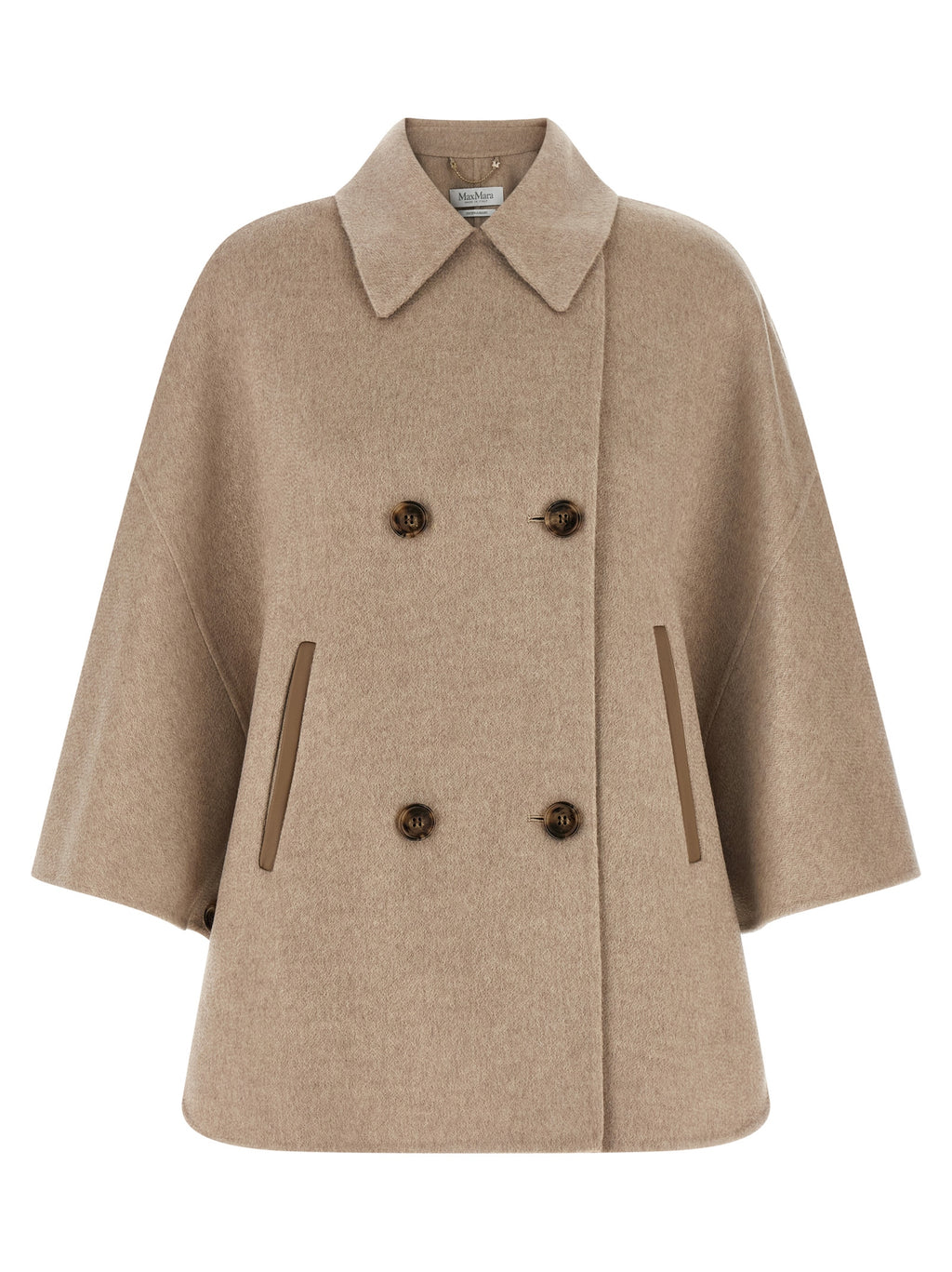 Beige Cashmere Coat