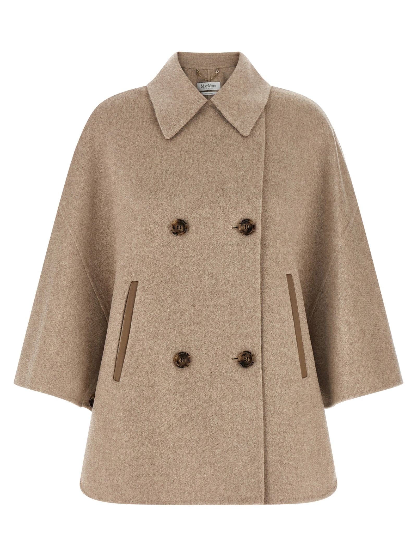 Beige Cashmere Coat