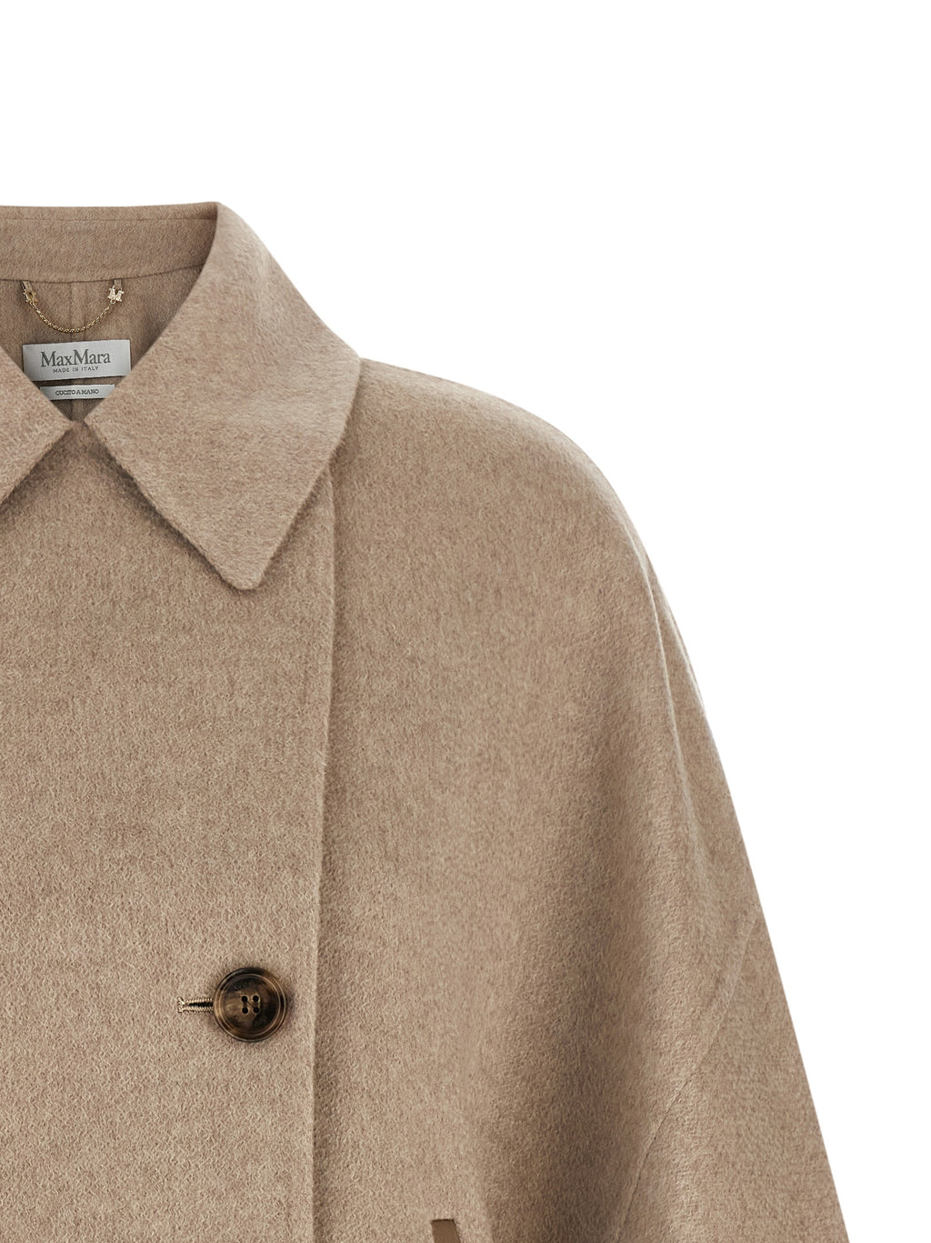 Beige Cashmere Coat