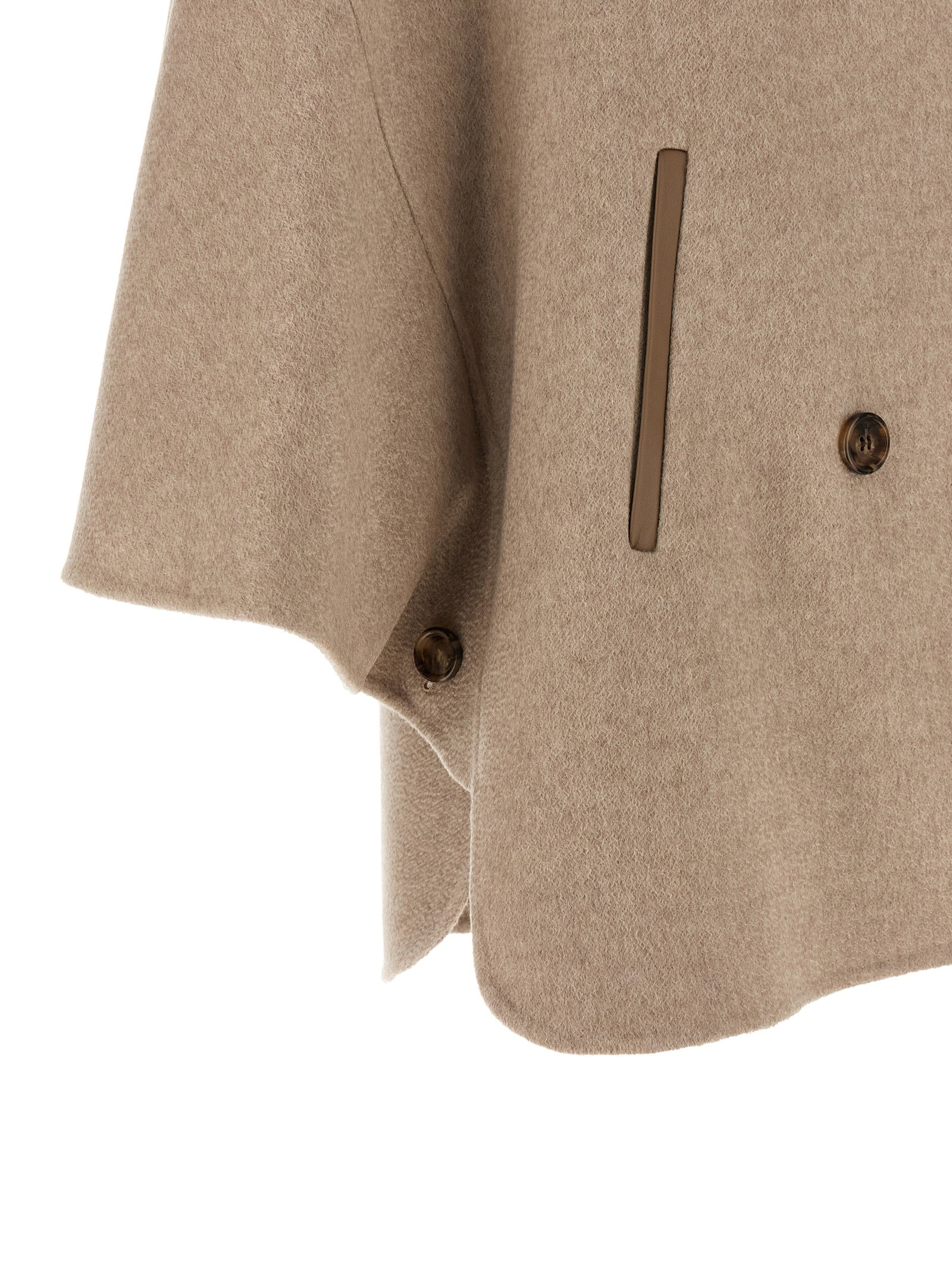 Beige Cashmere Coat