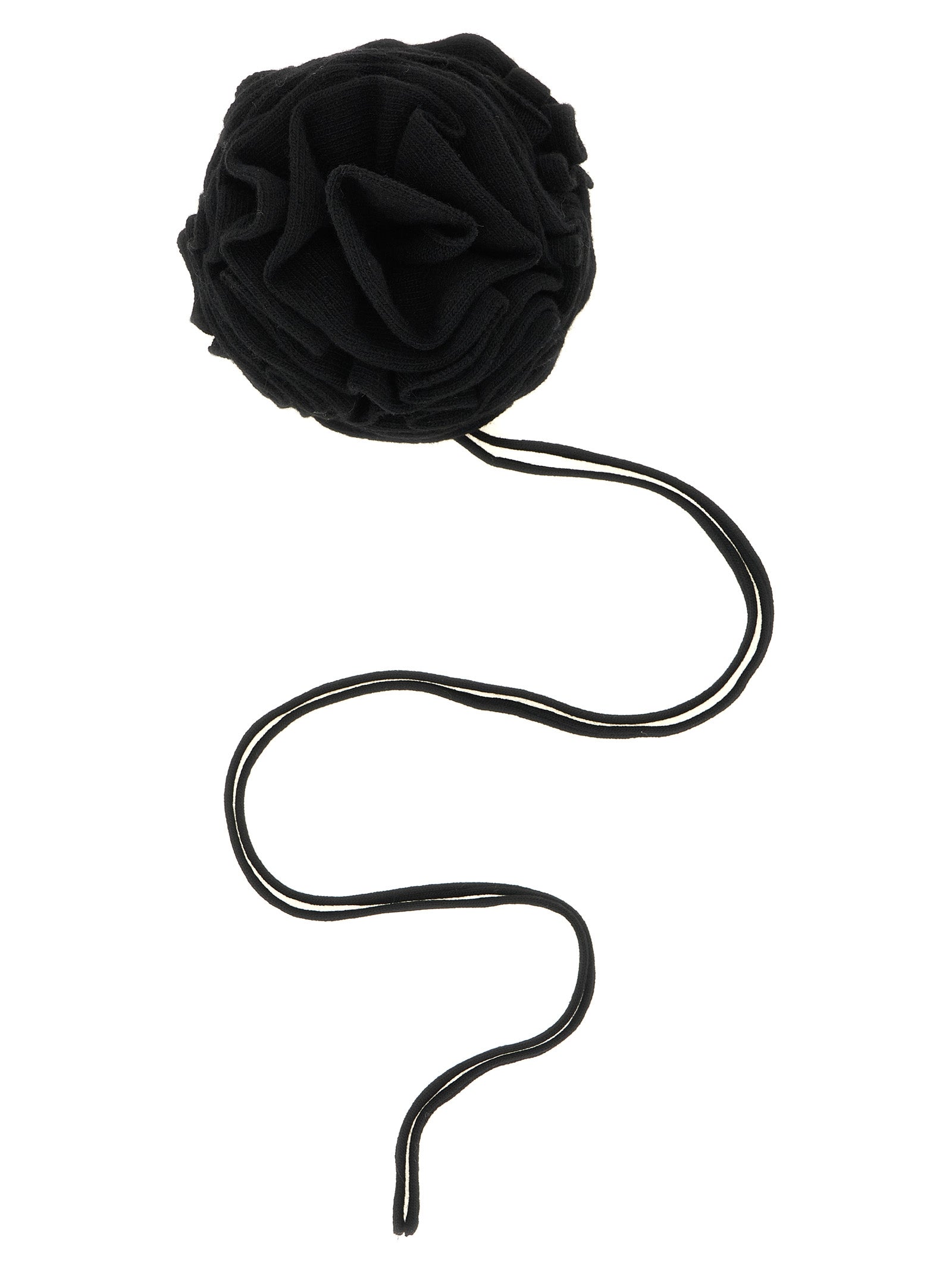Black Wool Broch