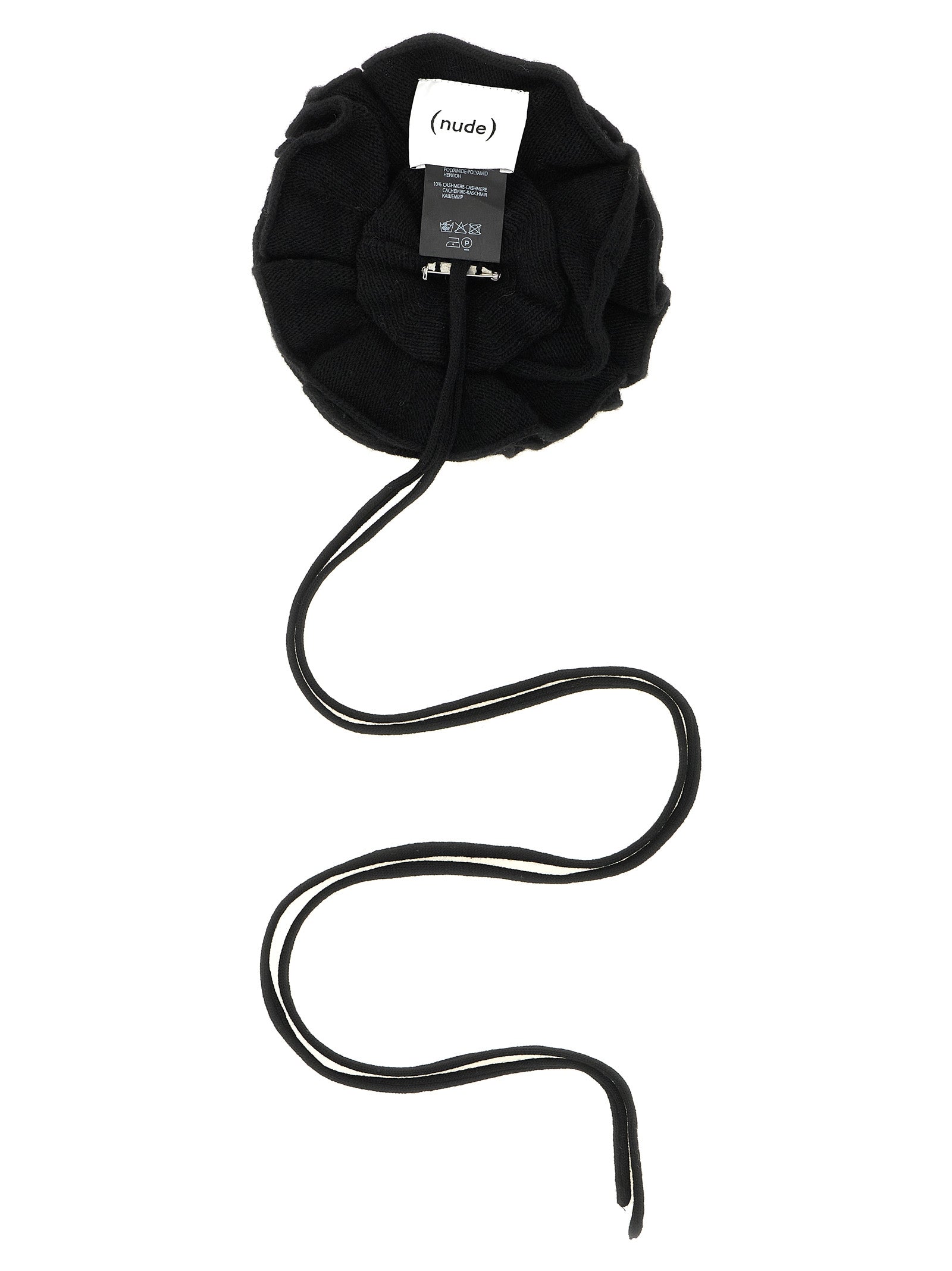 Black Wool Broch