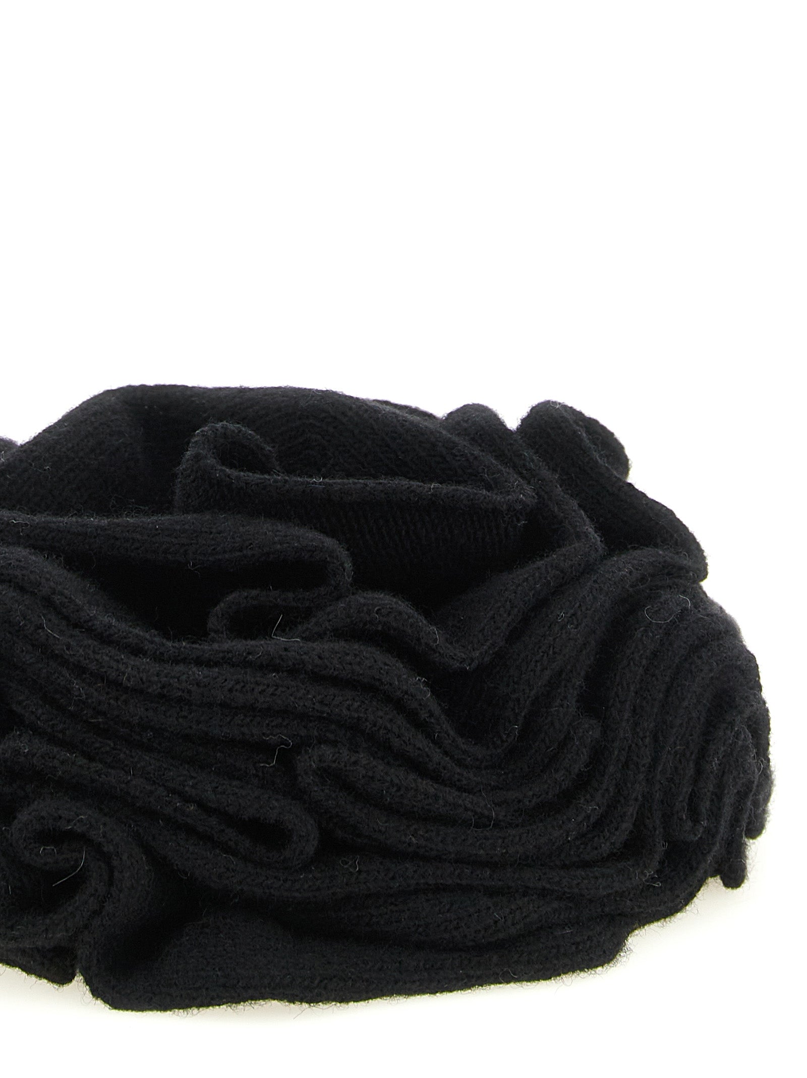 Black Wool Broch